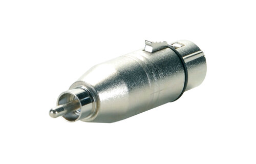XLR Female to RCA Male Adapter