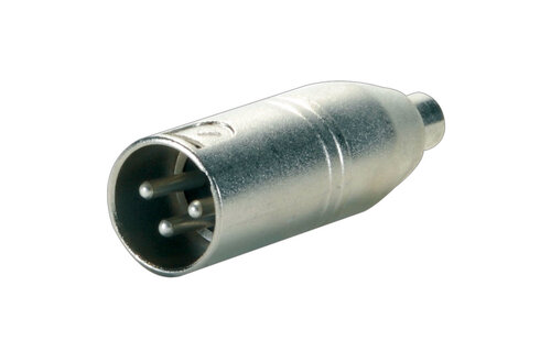 XLR Male to RCA Female Adapter