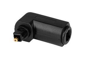 Toslink Digital Optical Right Angle Audio Adapter