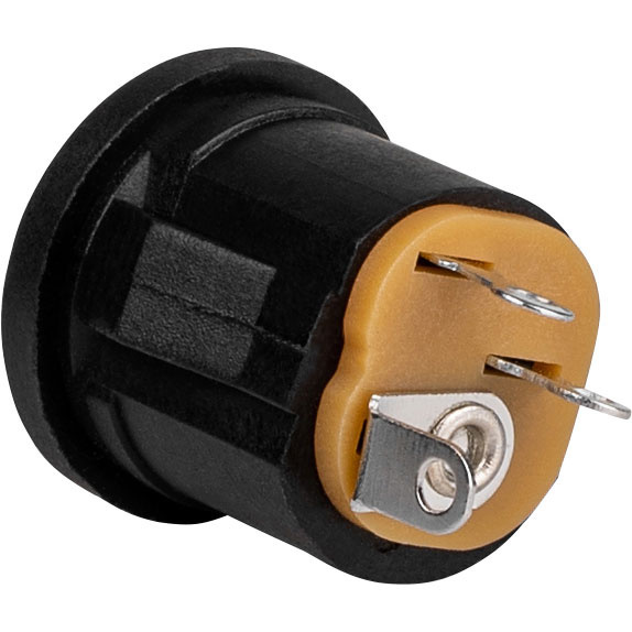 DC Coax/Barrel Jack 2.1 x 5.5mm Snap-In Panel Mount