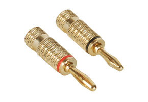 Banana Plug Pair Set-Screw Type