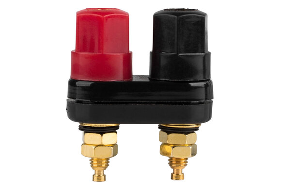 Gold Dual Binding Post Banana Jack