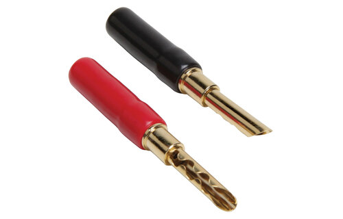Gold Plated Screw Type Banana Plugs 14-8 AWG