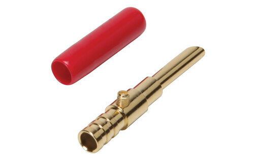 Gold Plated Screw Type Banana Plugs 14-8 AWG