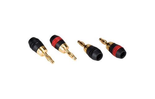 Compression Style Banana Plugs 2 Pairs