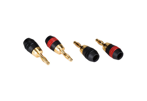 Compression Style Banana Plugs 2 Pairs