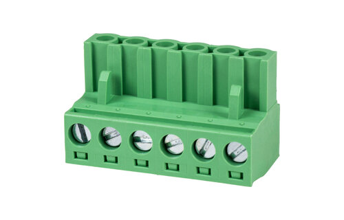 Phoenix Type Connector 6-Pole 5mm Pitch