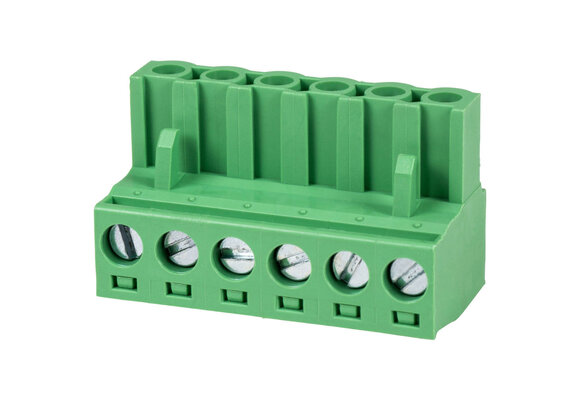 Phoenix Type Connector 6-Pole 5mm Pitch