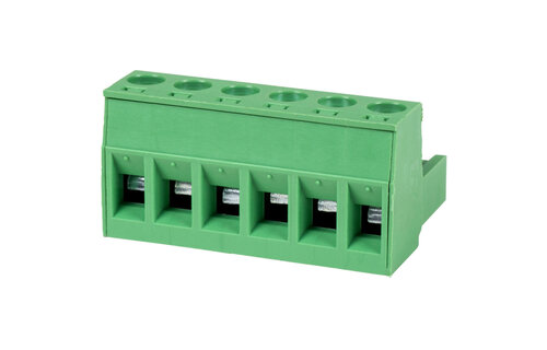 Phoenix Type Connector 6-Pole 5mm Pitch