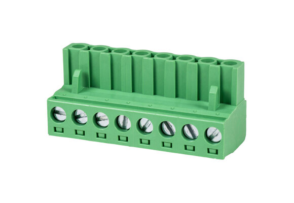 Phoenix Type Connector 8-Pole 5mm Pitch