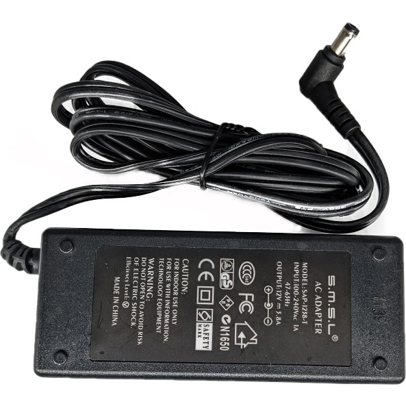 12V 3.8A 45W AC/DC Power Adapter