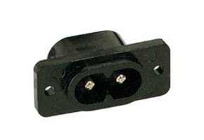 C7 Screw-In Chassis Mount AC Power Jack