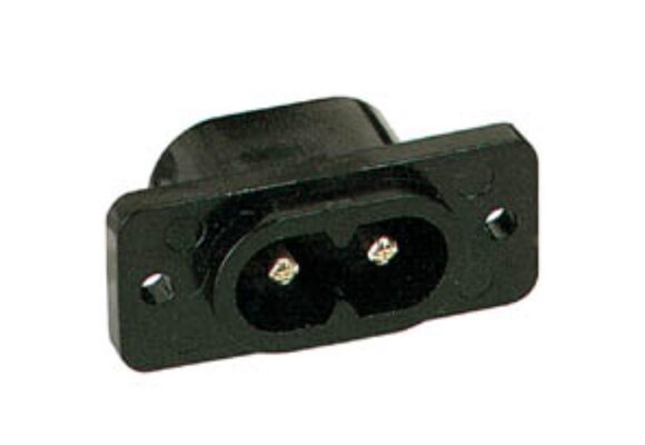 C7 Screw-In Chassis Mount AC Power Jack