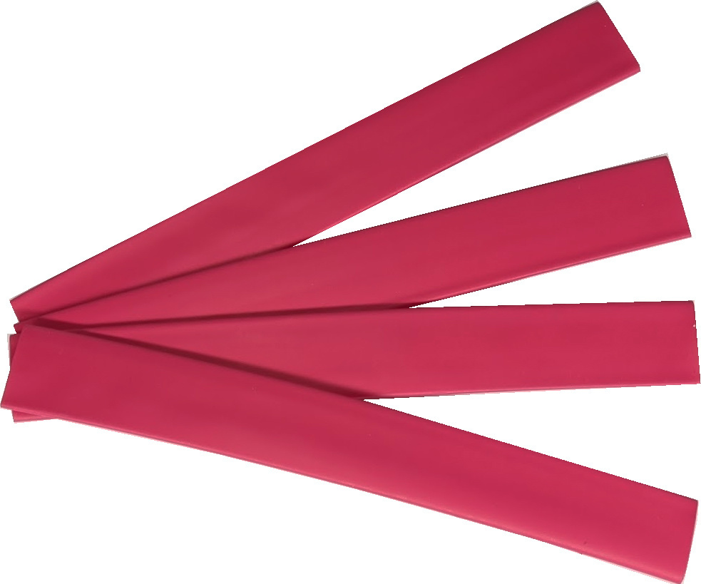 Red 12mm Heat Shrink 3:1 | 15 cm x 4 Pcs.
