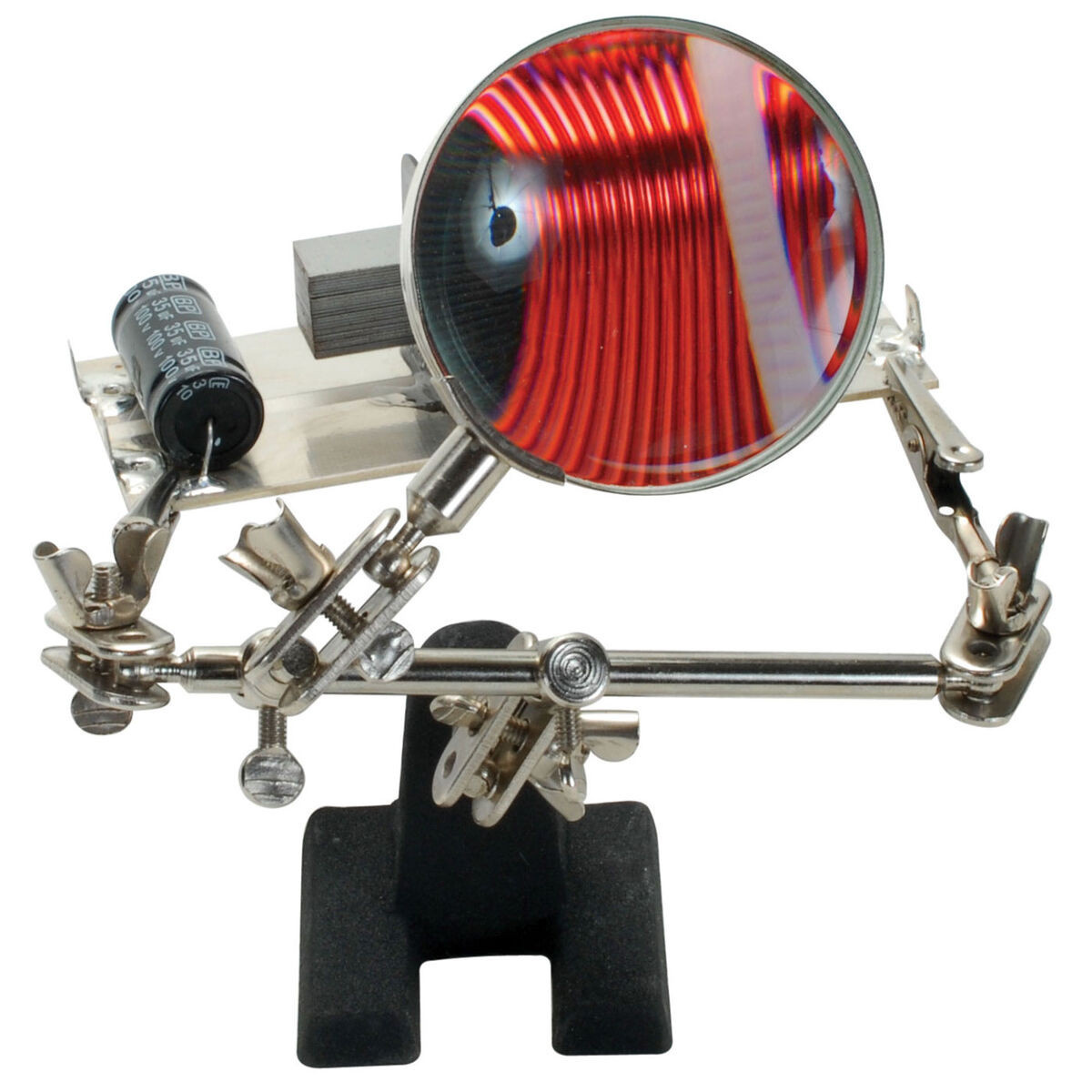 Dual Helping Hands with Magnifier