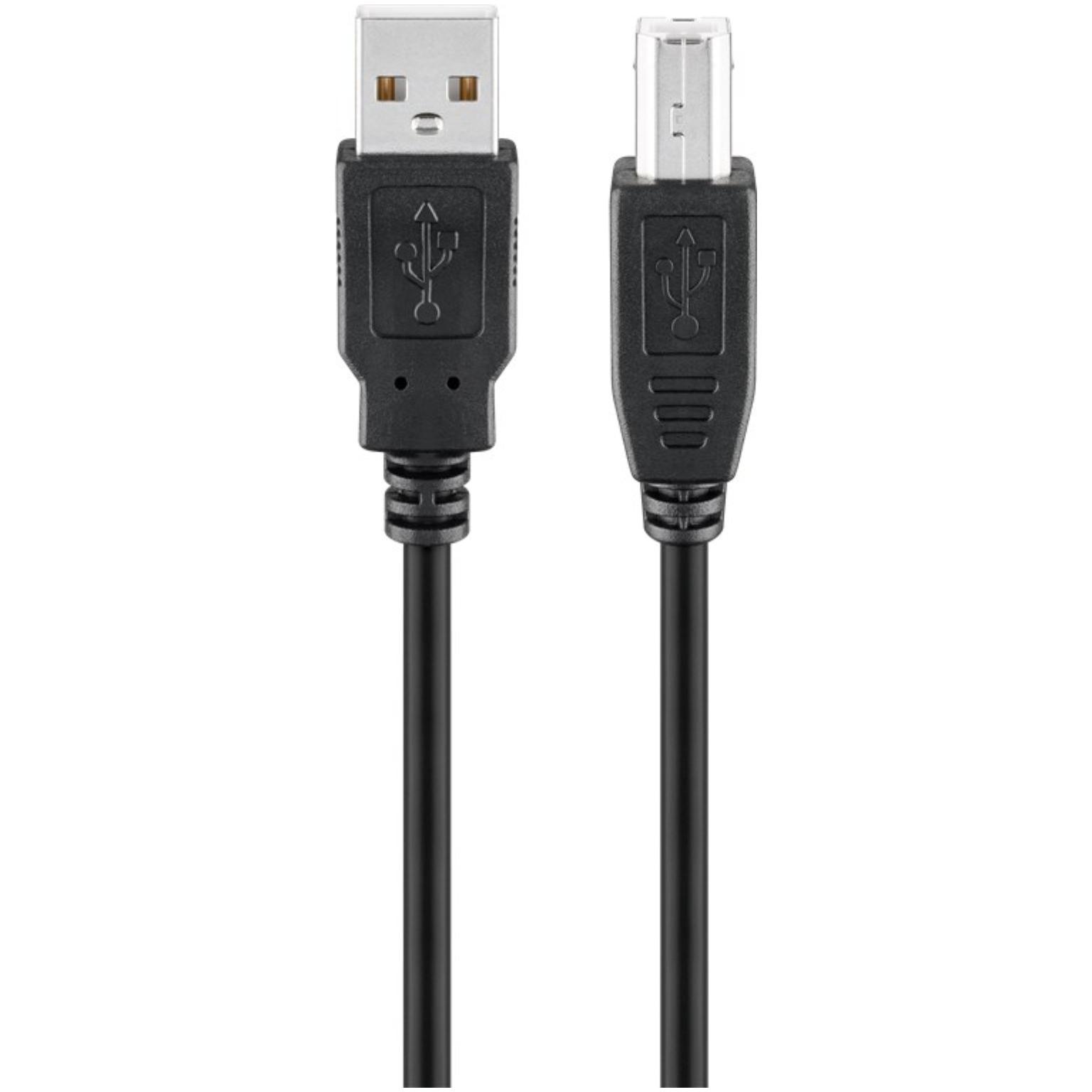 USB A zu USB B - 2.0 Kabel
