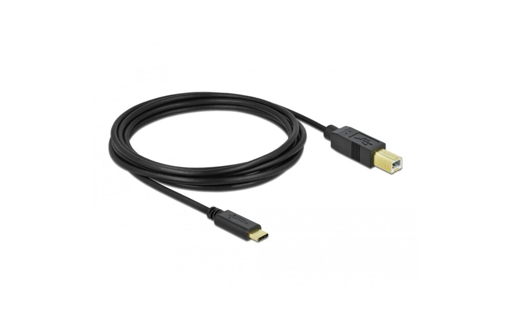 USB C naar USB B Kabel - 2.0