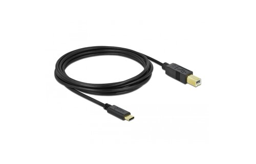 USB C naar USB B Kabel - 2.0