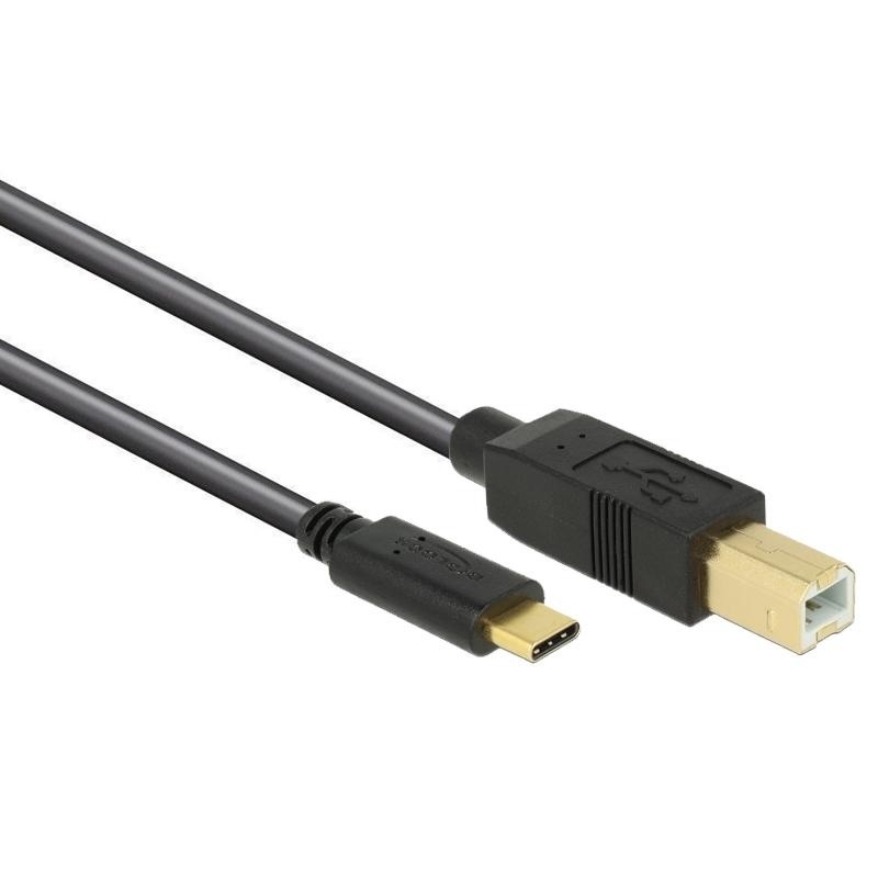 USB C to USB B Cable - 2.0