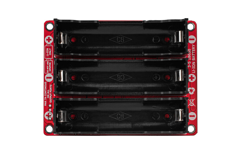 LBB-3v2 3 x 18650 Lithium Battery Charger Board/Module 12V with Charge Protection