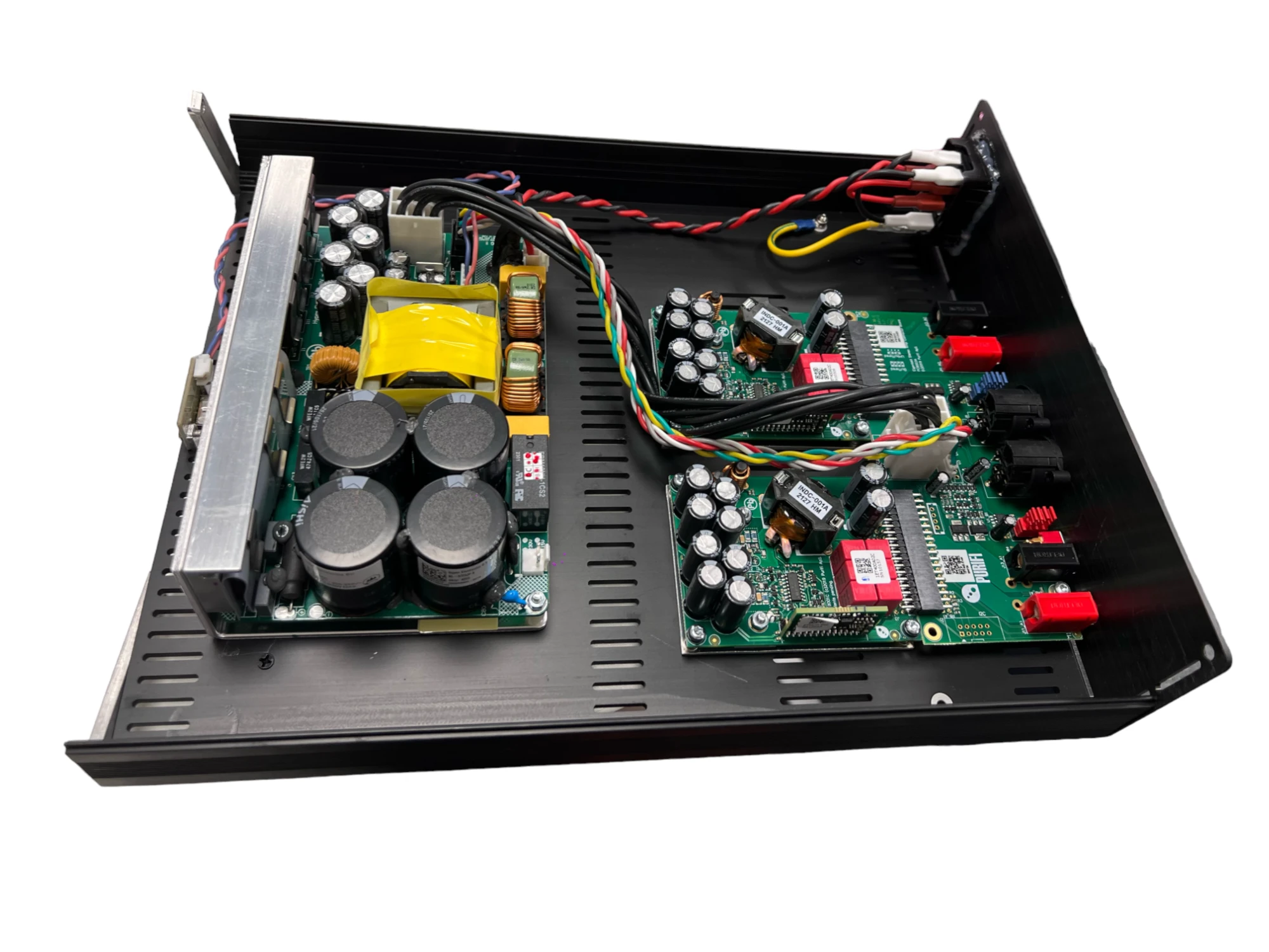 Binnenkant SoundImpress versterker