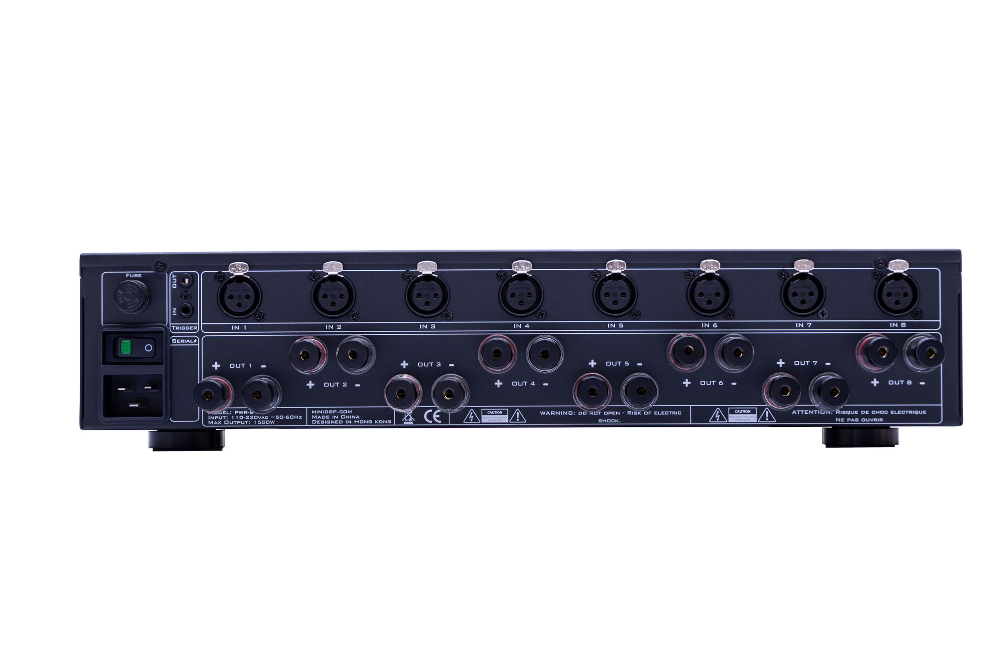 AMP-8 Multi Channel Power Amplifier | 300WPC | Powered by ICEpower