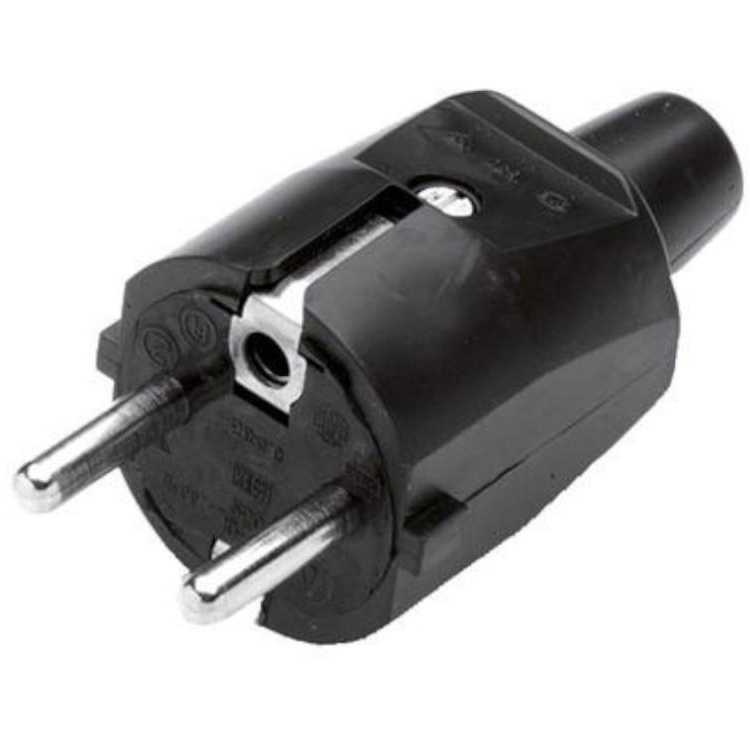 Schuko Male Plug 230V/10A Screw Connection