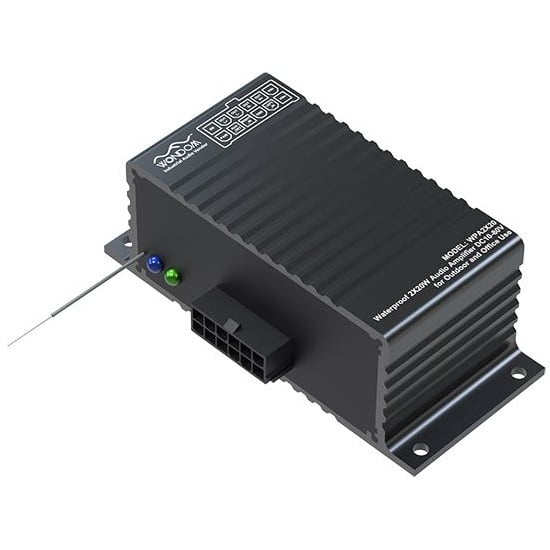 AA-AS32987 WPA2X20 2x20W Mini Waterproof Amplifier for Marine & Automotive
