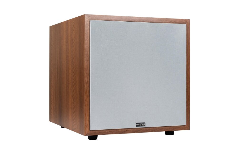 CS1200 12" 200W Powered Subwoofer Wood