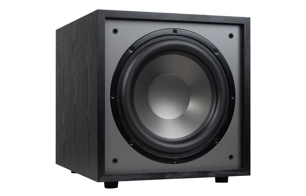 CS1200 12" 200W Powered Subwoofer Black