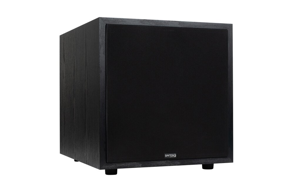CS1200 12" 200W Powered Subwoofer Black