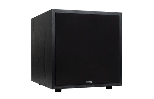 CS1200 12" 200W Powered Subwoofer Black