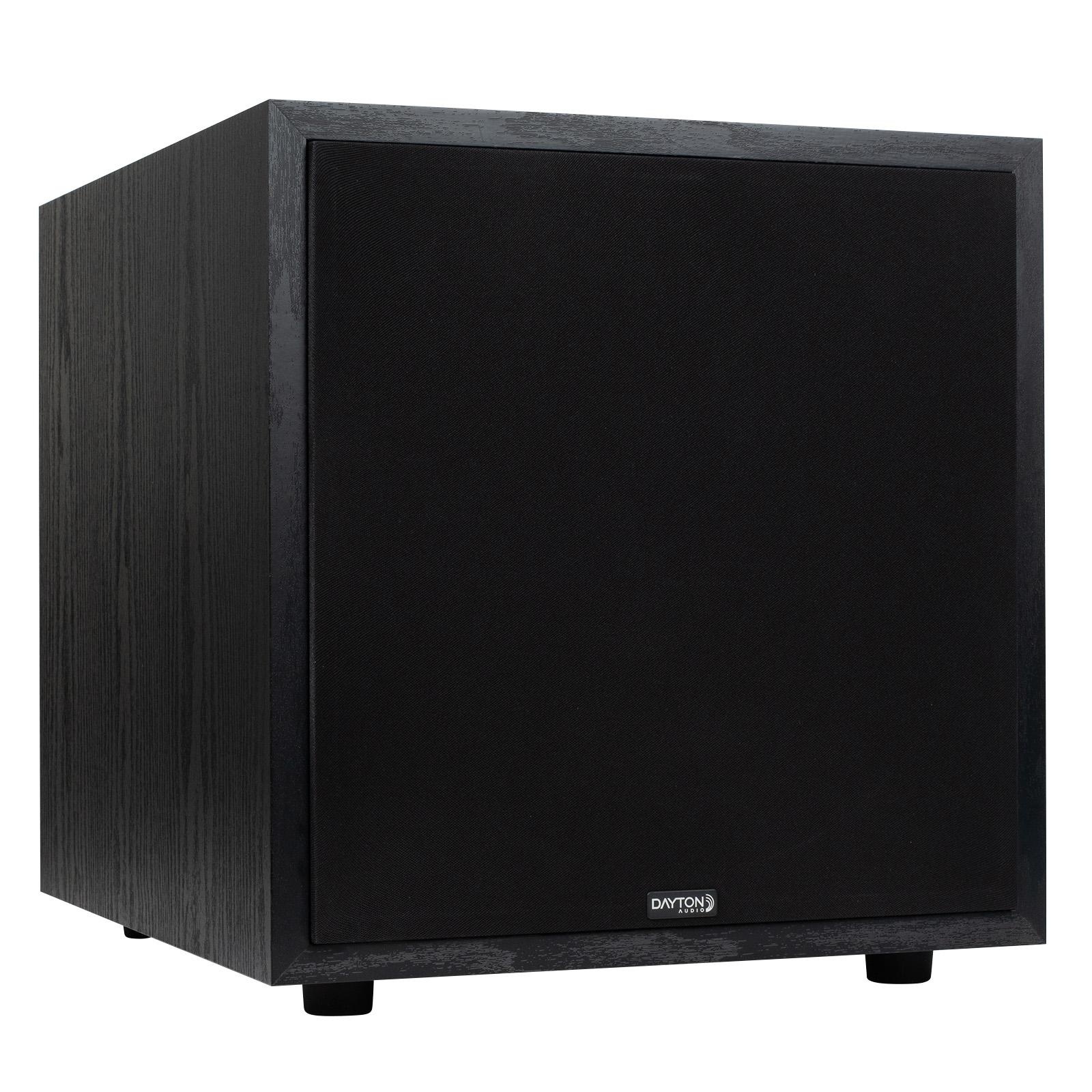 CS1200 12" 200W Powered Subwoofer Black