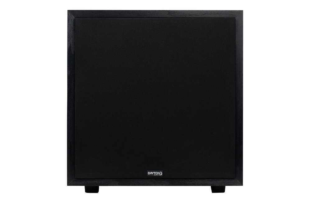 CS1200 12" 200W Powered Subwoofer Black