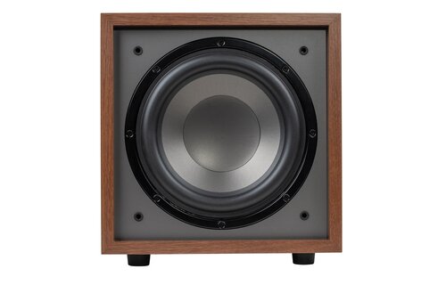 CS1000 10" 180W Powered Subwoofer Wood