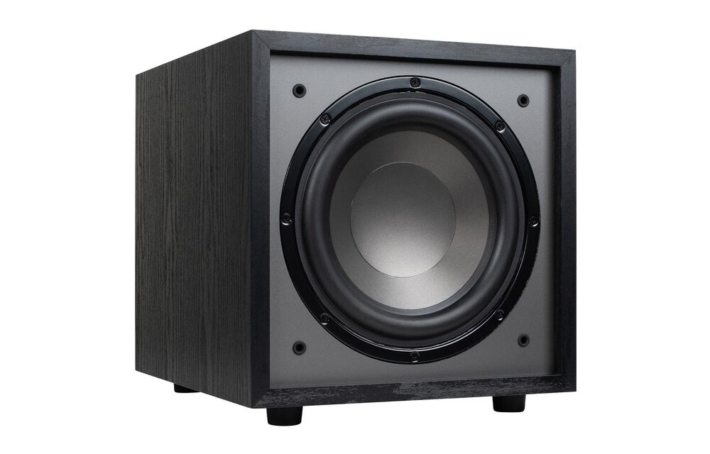 CS1000 10" 180W Powered Subwoofer Black