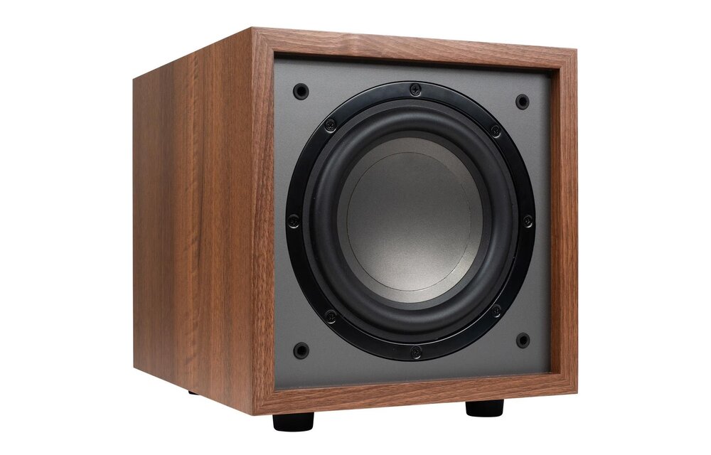 CS800 8" 150W Powered Subwoofer Wood