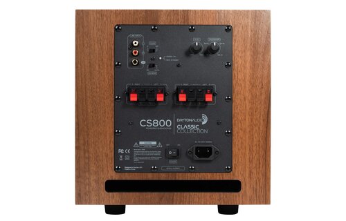 CS800 8" 150W Powered Subwoofer Wood