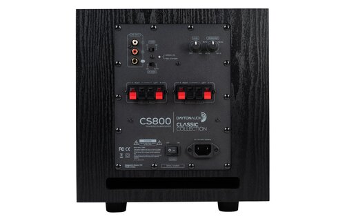 CS800 8" 150W Powered Subwoofer Black