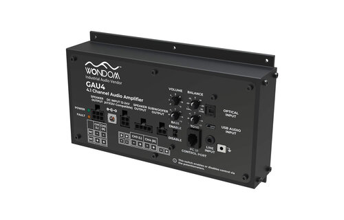 AA-AS43112 GAU4 4x50W + 1x100W 4.1 Gaming Amplifier for Racing Simulator