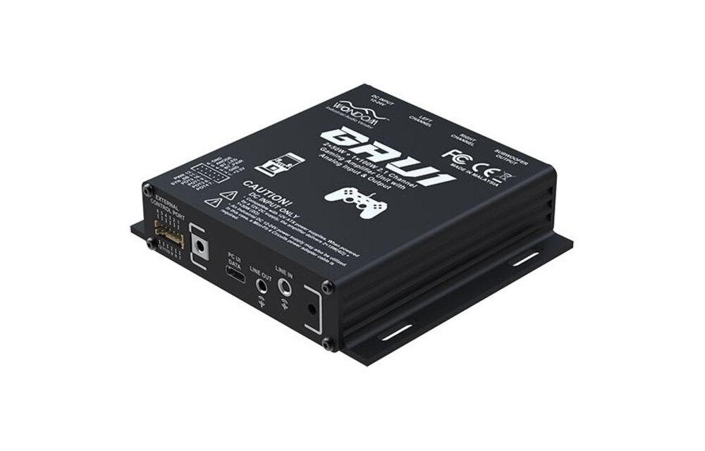 AS-AS43111 GAU1 2x50W + 1x100W 2.1 Audio Amplifier for Gaming/Arcade Machine Racing Simulator