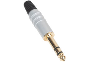 6.35 mm TRS Stereo Plug Gold Plated