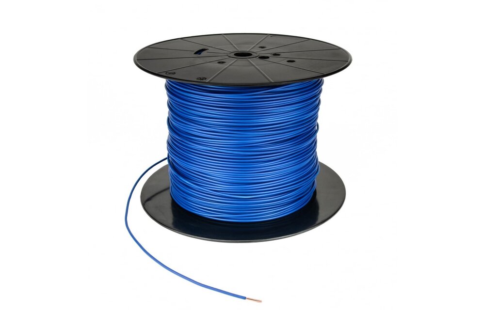 ACW115P-BU Angelique® Copper SolidCore Single Wire per meter