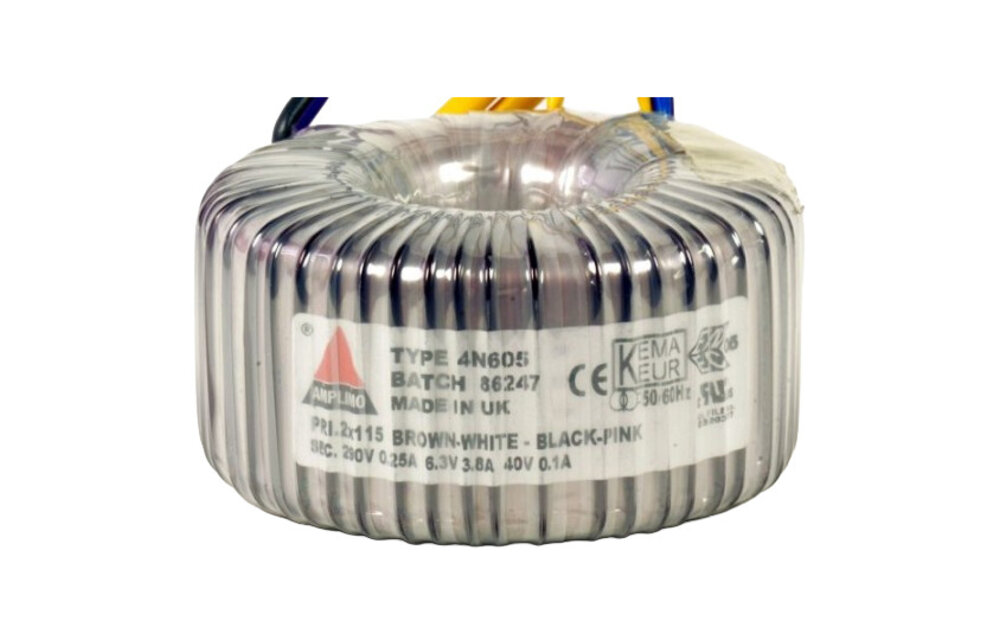 4N605 Power Transformer Tube Amplifier 100 VA  | Secundair 290V / 40V / 6,3 V