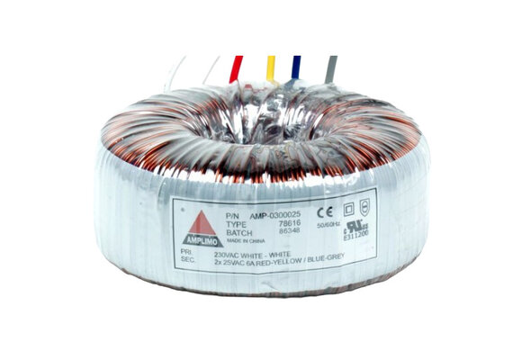 78616 300 VA | 2 x 25 V Toroidal Transformer