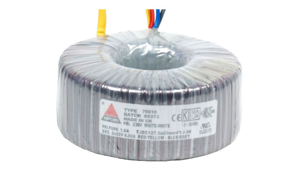 78016 300 VA | 2 x 25 V Toroidal Transformer