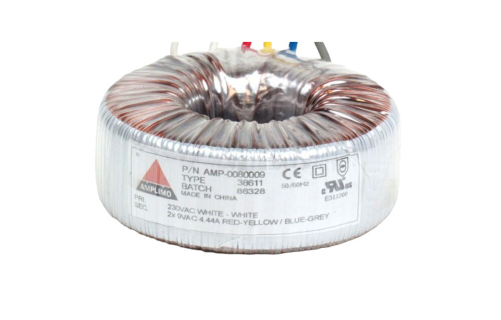 38611 80 VA | 2 x 9 V Toroidal Transformer