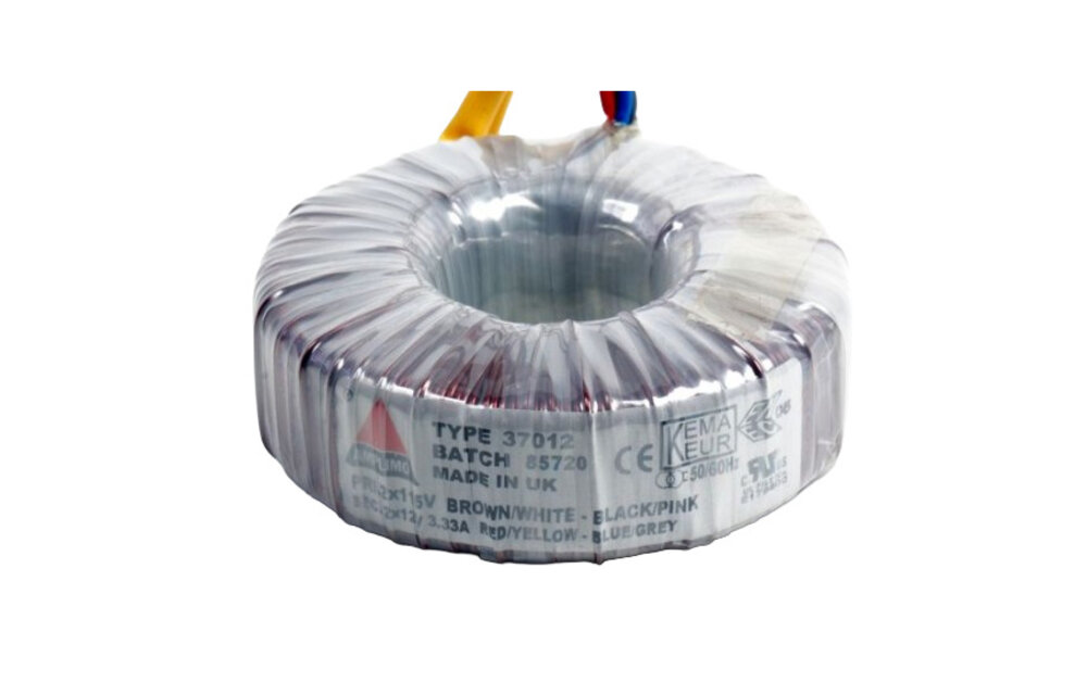 38012 80 VA | 2 x 80 V Toroidal Transformer