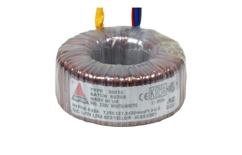 28012 50 VA | 2 x 12 V Toroidal Transformer