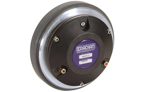 850PB-8 Compression driver with Aluminum Dia and Push Buttons
